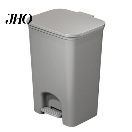 Narrow Wastebasket for Small Spaces Slim Trash Can, with Pedal Step Design, Touchless Odor Proof Wastebasket, Waterproof Can Bathroom Garbage