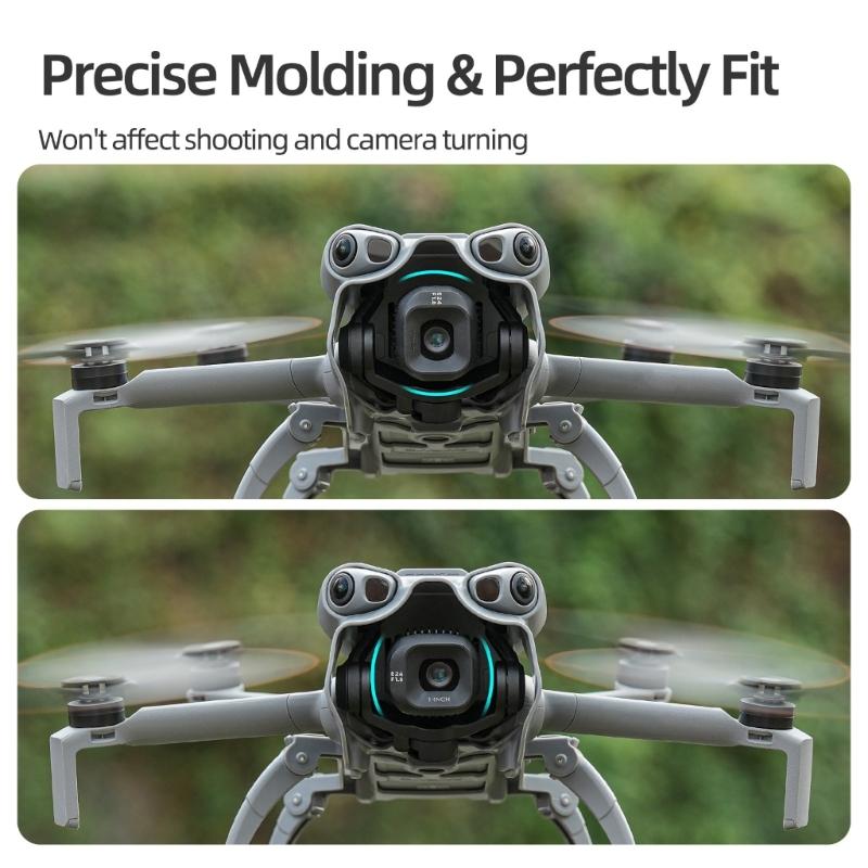 Drones Lens Sunshade With AntiReflective Coating Guard Durability ABS Design For Mini 5Pro Camera Photography Accessories
