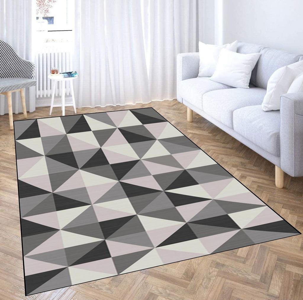 Ковры в скандинавском стиле Bubble Kiss для гостиной, дома, коврик с геометрическим узором, противоскользящий коврик, модные украшения для спальни, напольные коврики