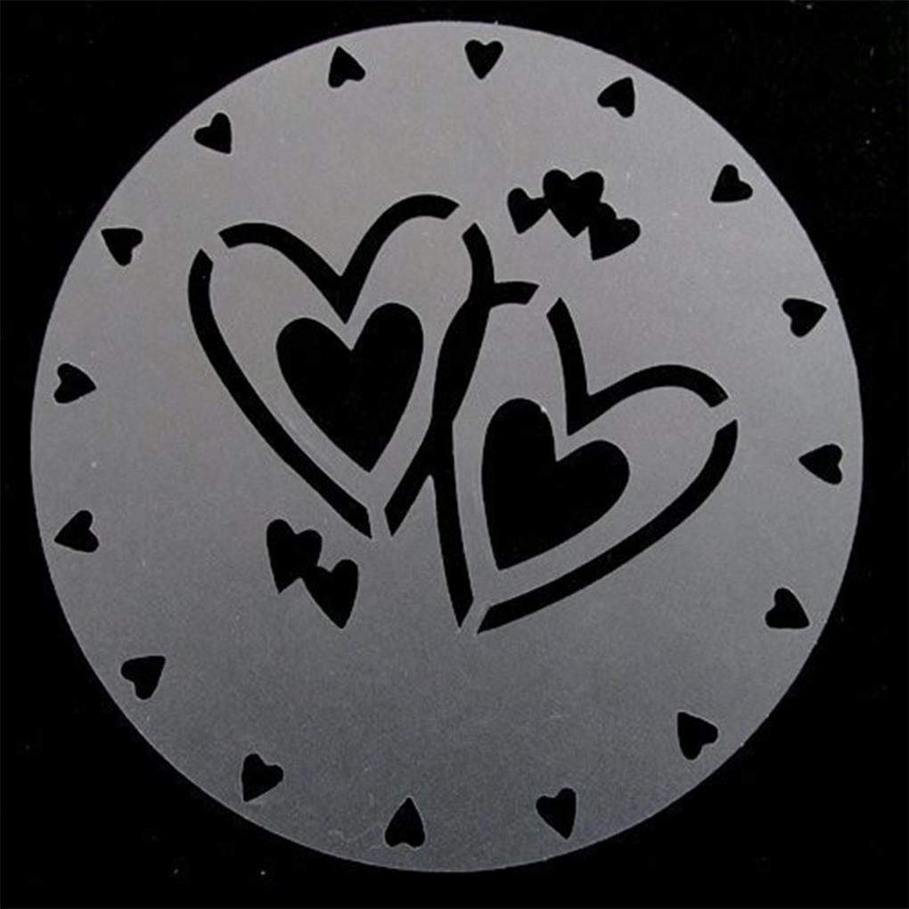 4 шт. Форма для торта Праздничные конфеты Желе DIY Изготовление спреев Трафареты Главная Отель Кафе Кухня Помадка Выпечка Гаджеты