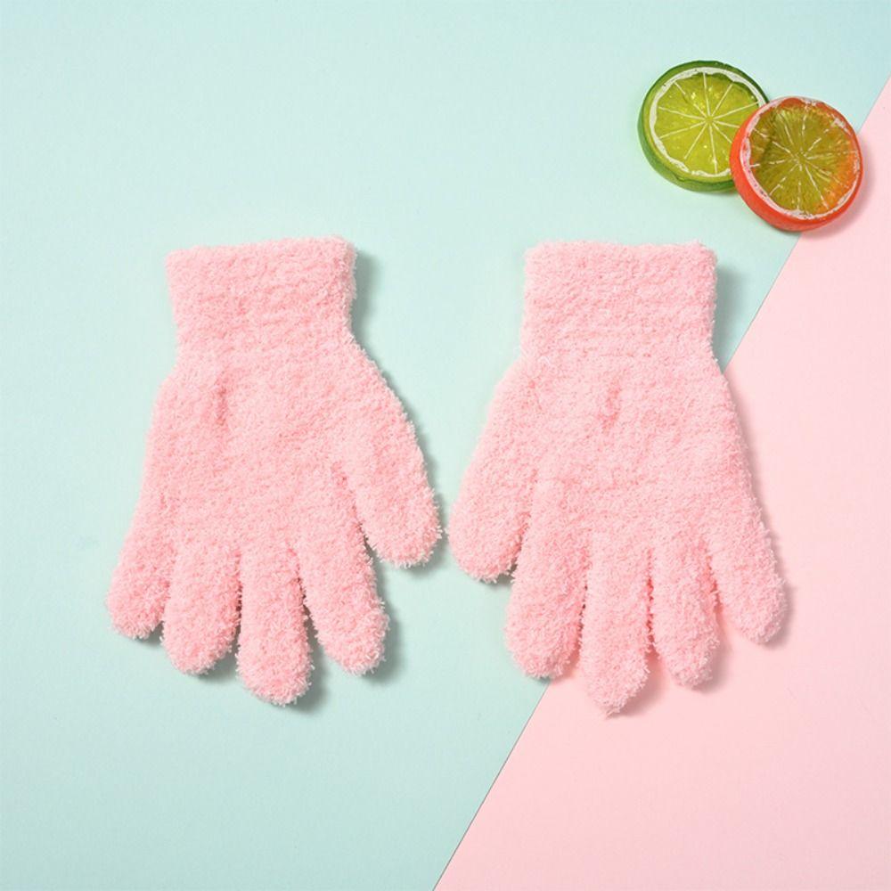 Thicken Warm Mittens Warm Writing Gloves Fashion Children Gloves Winter