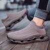 2025 Large Size 48 New Breathable Fly-woven Couple Casual Shoes Soft Sole Light One-pedal Walking Shoes Net Shoes