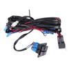 Комплект проводки для светодиодной световой панели 16AWG, панель с 2-клавишным переключателем Вкл/Выкл, реле питания, клеммная колодка с предохранителем для квадроцикла, автомобиля, лодки, грузовика
