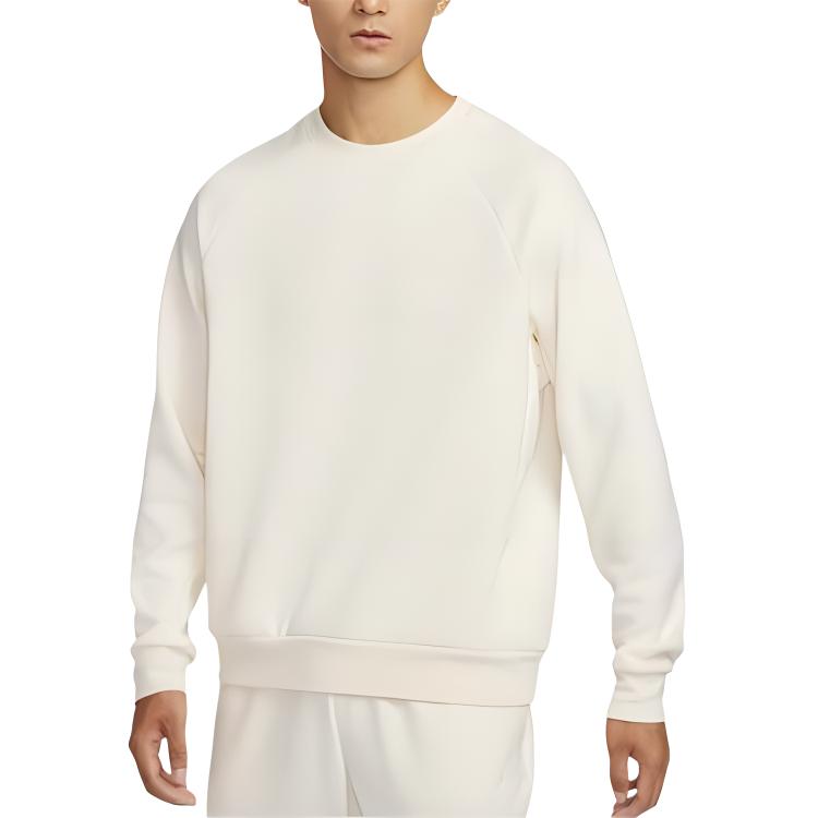 Nike PRIMARY DRI FIT Sweatshirt Men's Ecru FZ0972-110