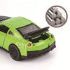 Bag 1:36 Alloy Sports Car Model with Sound and Light Pull Back Door Children's Toys Car Boy Women's Gifts Wholesale