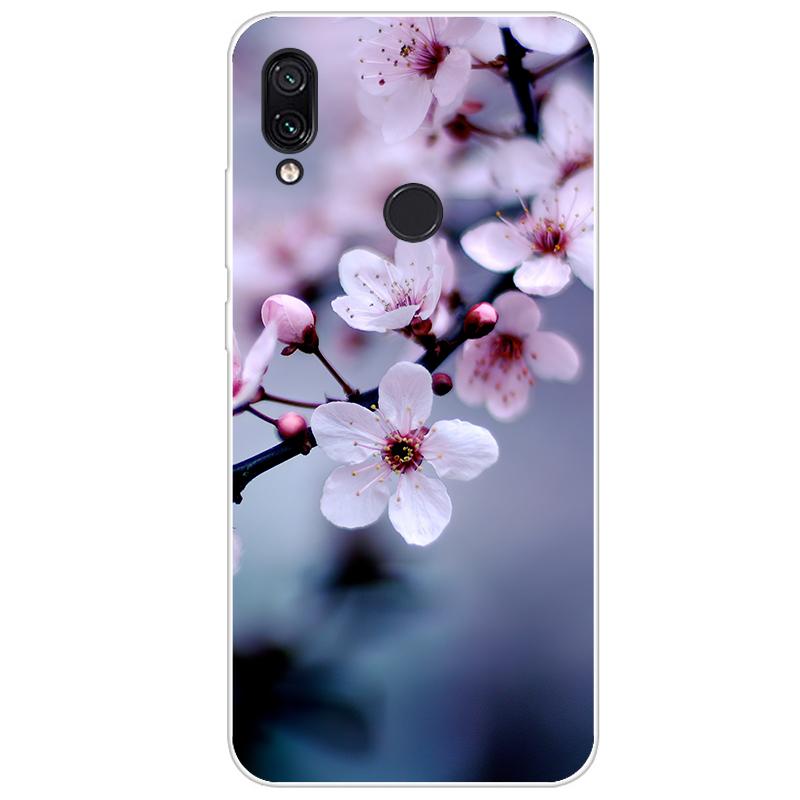 Для Xiaomi Redmi Note 7 чехол с цветочным животным силиконовый чехол для Redmi Note 7 Pro Note7 бампер противоударный чехол для телефона Coque