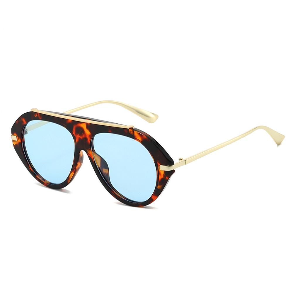 Stylish Oversized Sunglasses Unisex Retro Street Style Shades Outdoor Travel UV Protection Eyewear UV400 Classic Driving Glasses