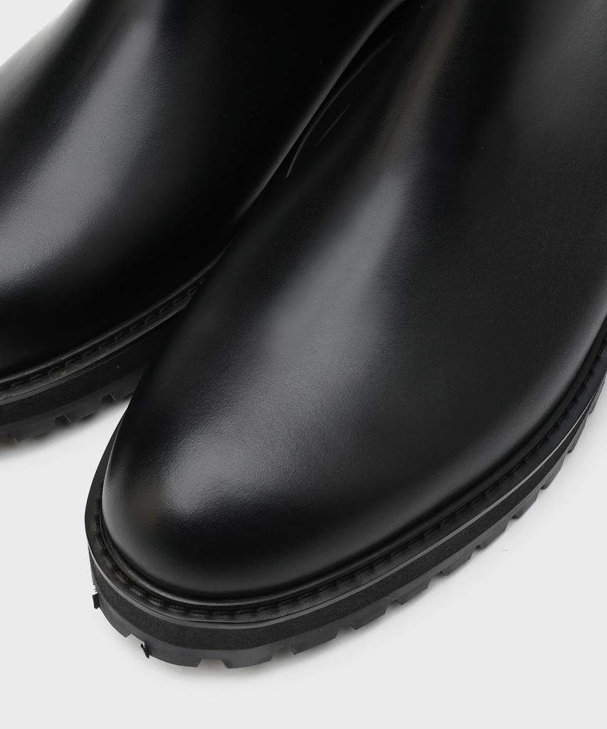 Firenze Atelier [Vibram] Round Toe Basic Chelsea Boots 9703 [Fg Black]
