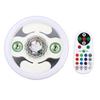 LED Bluetooth Music Light with Double Speaker Wireless 48W E27 RGB Color Changing Music Lamp with