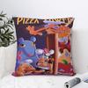Подушка для любителя игры Pizza Tower Чехол для подушки Аксессуары Мягкая наволочка Подушка-плед Декор для дивана Квадратная Разные размеры