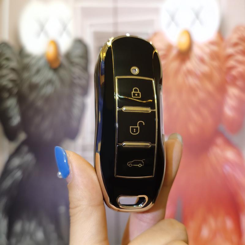 Key Case for Dongfeng Fengguang Ix5/580 Pro/Red Star Edition ix7/Cyrus SF5 - Shell Buckle Bag (Women)