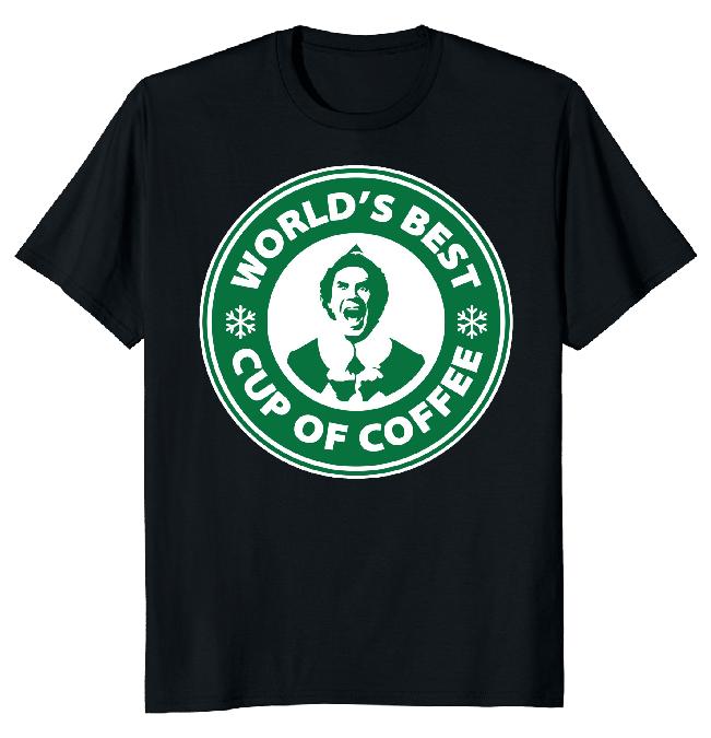 Футболка унисекс Worlds Best Coffee Christmas