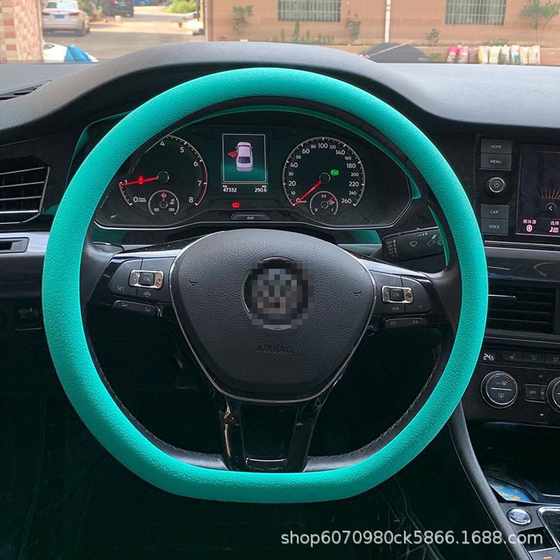 Универсальный нескользящий силиконовый чехол на руль – без запаха, впитывающий пот, всесезонный, для мужчин и женщин