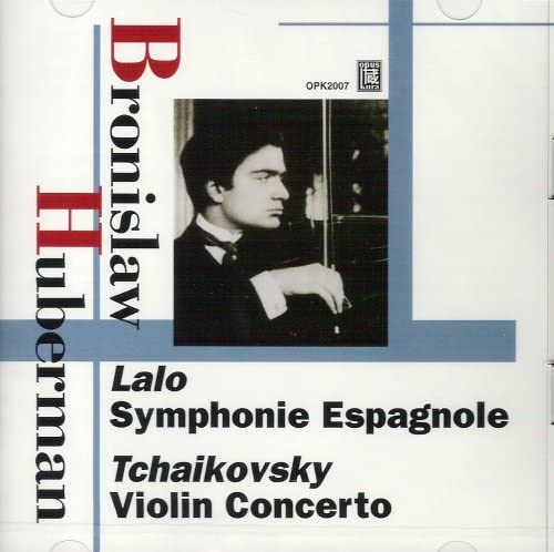 CD BRONISAW HUBERMAN Bronislaw Huberman Violin Concerto OPK2007 Opus Kura 2001 Japan ObiClassical Used