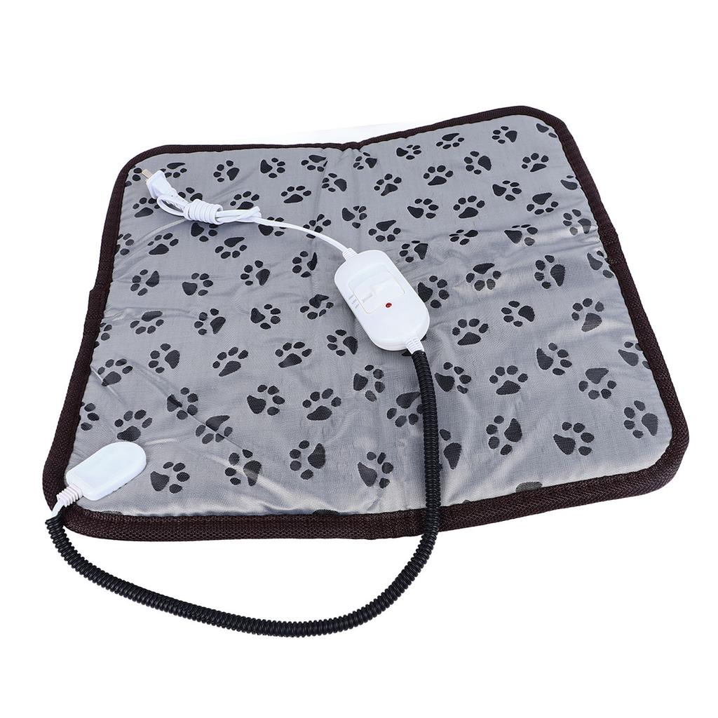 Electric Pet Heating Pad Waterproof Bite Resistant Adjustable Temperature Heated Pad Blanket for