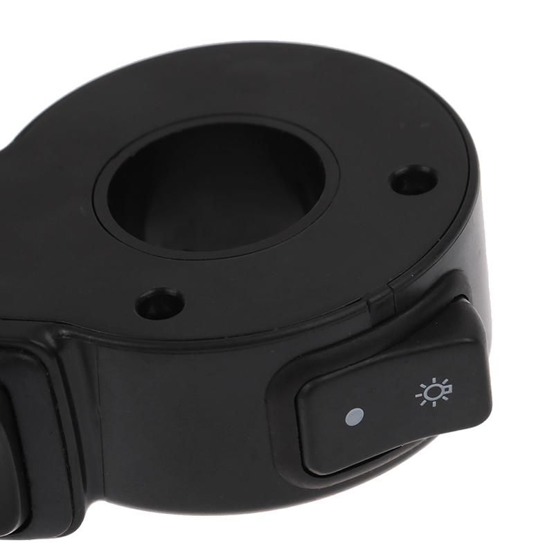 3 In1 Motorcycle Switch Electric Bike Scooter Turn Signal Horn Button 22Mm