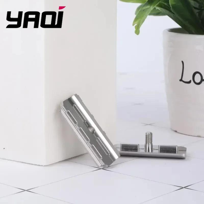 Yaqi Telstar 316 Нержавеющая сталь Безопасная Бритвенная головка с двойным лезвием для мужчин