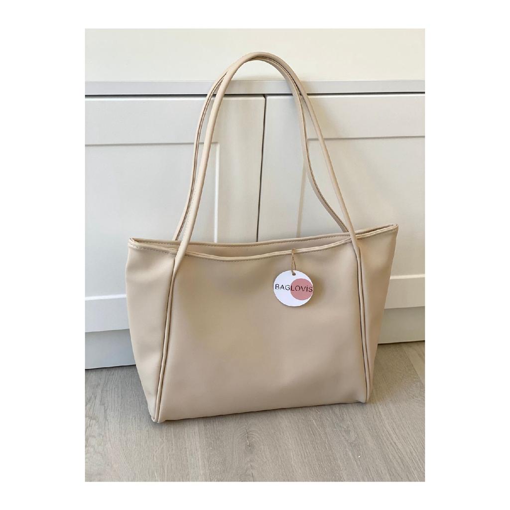 Large Size Soft Leather Women's Bag