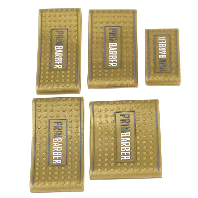 5Pcs Barber Hair Clipper Trimmer Grip Non-Slip Bands Sleeves Holder Barber Tools