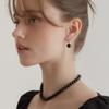 TATIANA (925 Silver) Onyx Candy Ball Necklace NZ2142