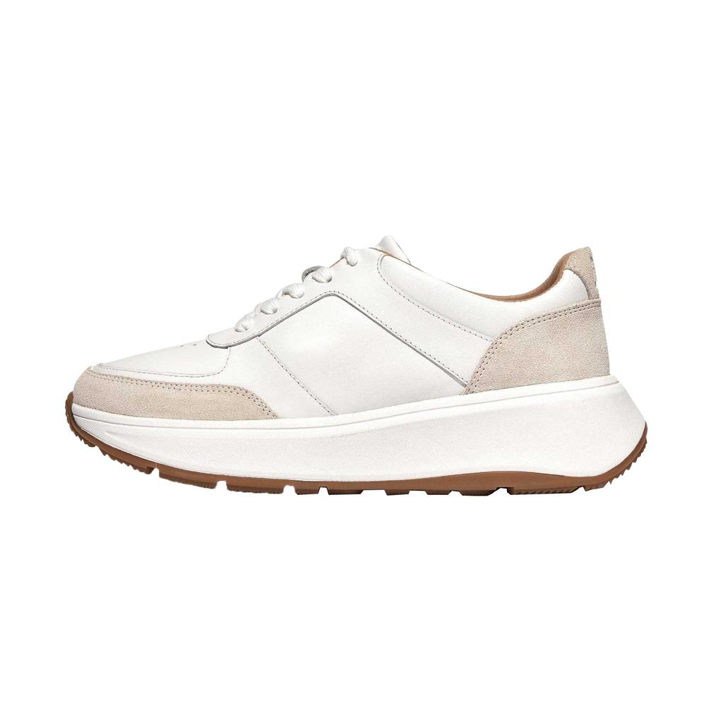 Fit Flop Womens/Ladies F-Mode Leather Flatform Trainers