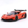1/32 Koenigsegg Alloy Toy Car Model Diecast Simulation with Sound Pull Back Model Sportcar Toys for Boy Birthday Gift Collection