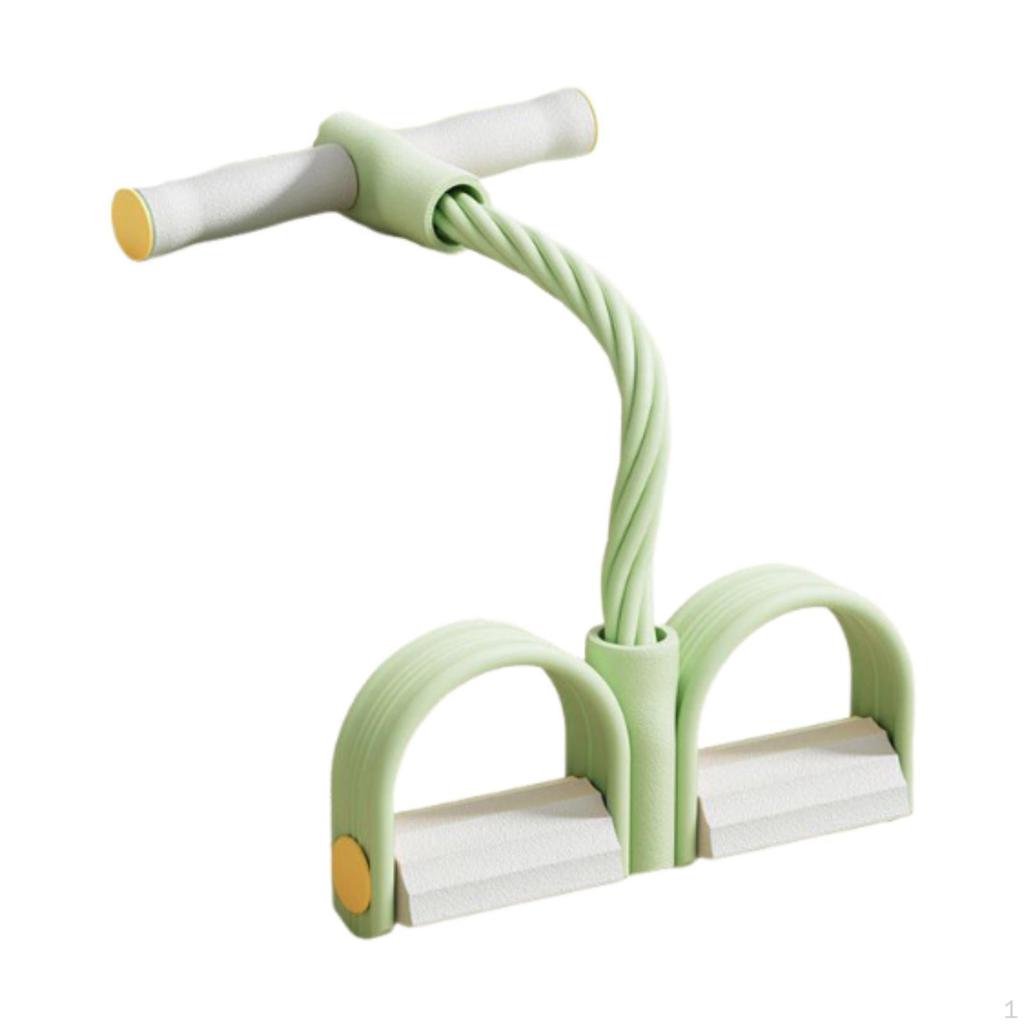 Педаль Эспандер Лодыжка Тяга Тренировка Живот Силовая Тренировка Подъем Туловища Растяжка Эластичная Веревка