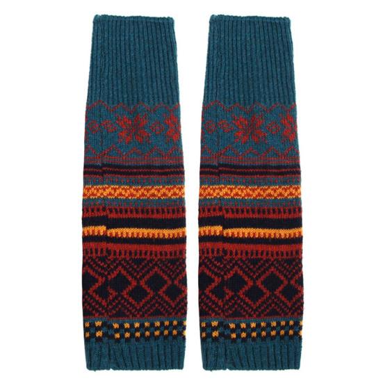 Вязаные носки, украшающие дышащие женские вязаные гетры до бедра, для покупок