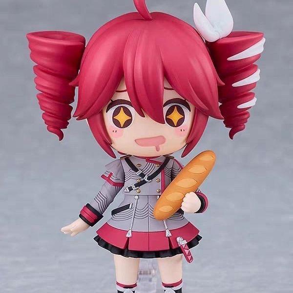 Higuchi Madoka Action Figures Anime Q Version Pvc Doll Model Toy Cosplay Figurine Stand Model Desk Display Decor Standing Gift
