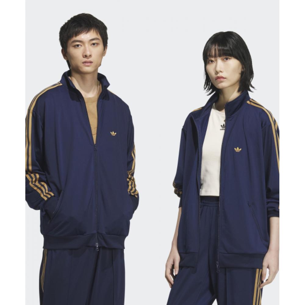 Adidas Bb Track Top темно-синий оранжевый Jd5268