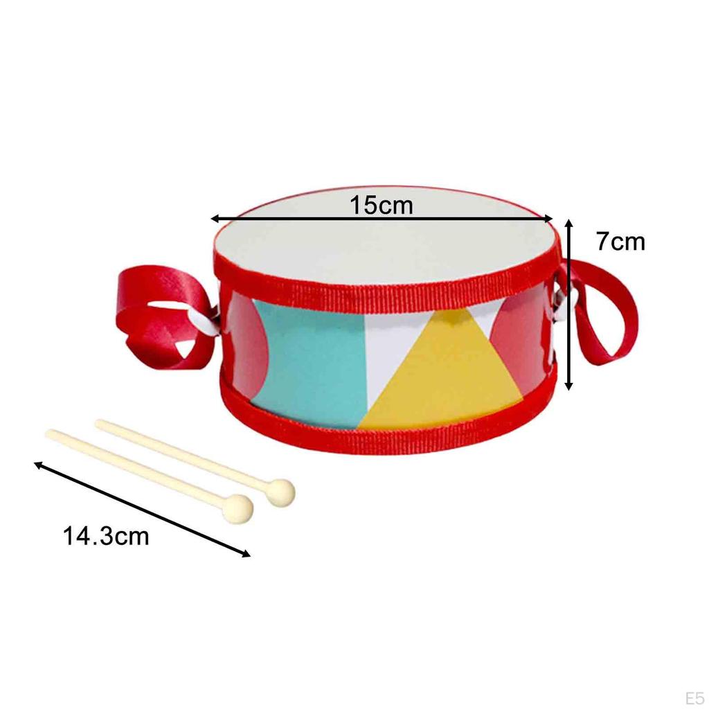 Educational Hand Drum Set for Kids - Percussion Instrument with Sides And Bass