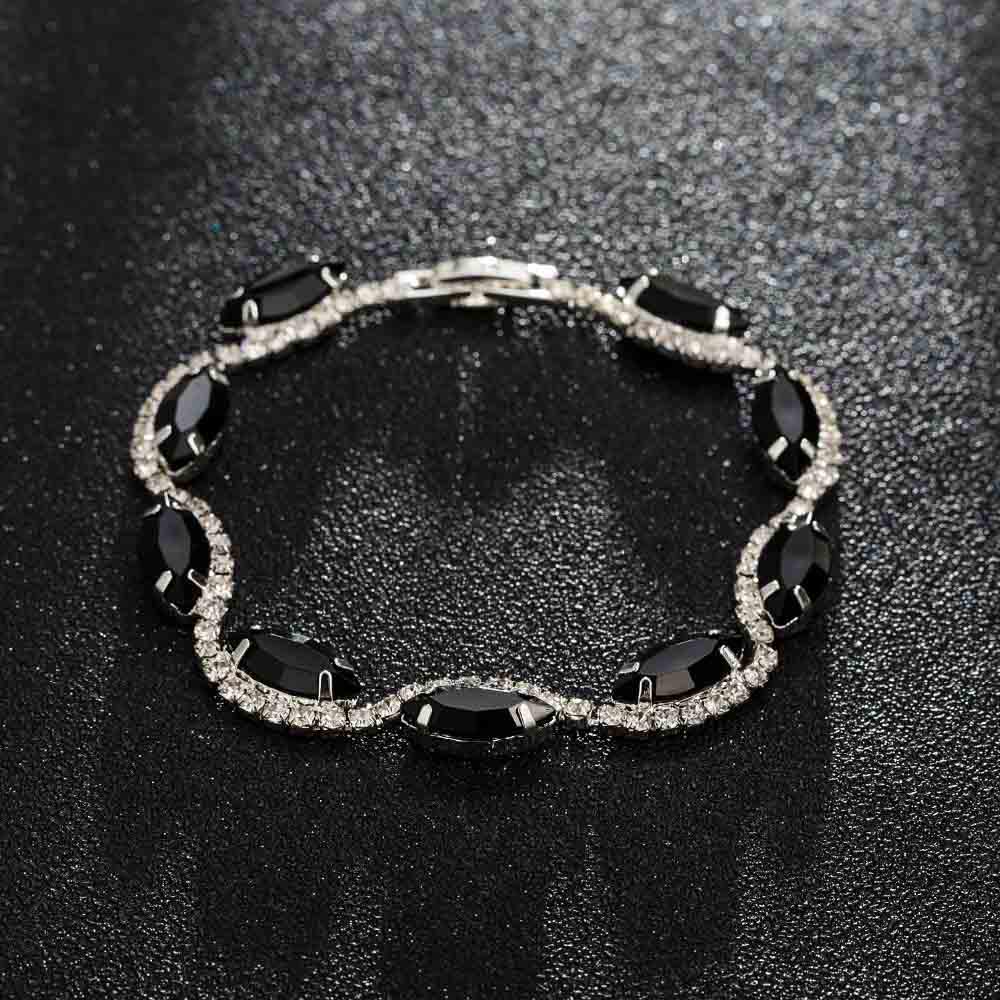 Изящный женский браслет из австралийского хрусталя