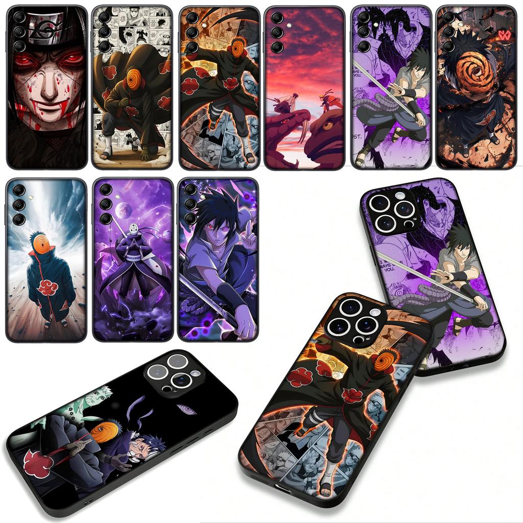 Tobi Obito Uchiha Itachi Narutos Sasuke Phone Cover for Xiaomi Redmi Note 14 12 13 ProPlus A4 A3 Pro Plus 12C 13C 14C 5G Case