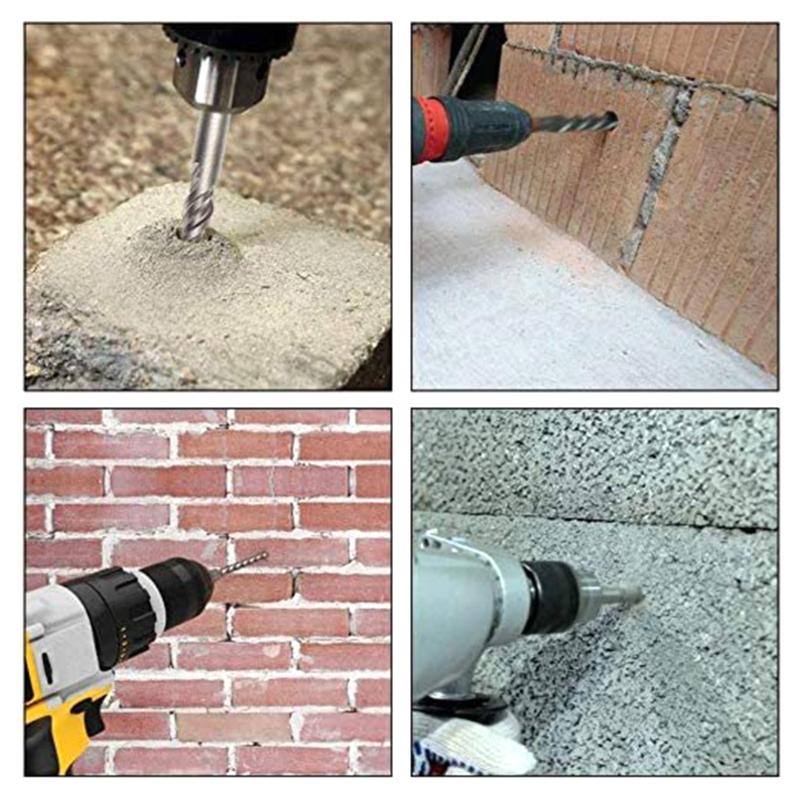 Профессиональное сверло Уникальное сверло SDS Plus Hammers для бетона, кирпича, камня, сверления, бетона, набор инструментов для кладки