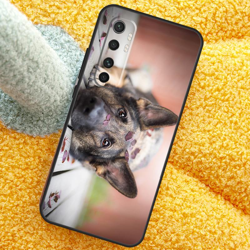 Чехол для телефона Xiaomi 15 Ultra 14 13T 14T 15T 17 Pro Max с изображением немецкой овчарки. Чехол для POCO X7 Pro X5 X6 F5 F6 F7 F8