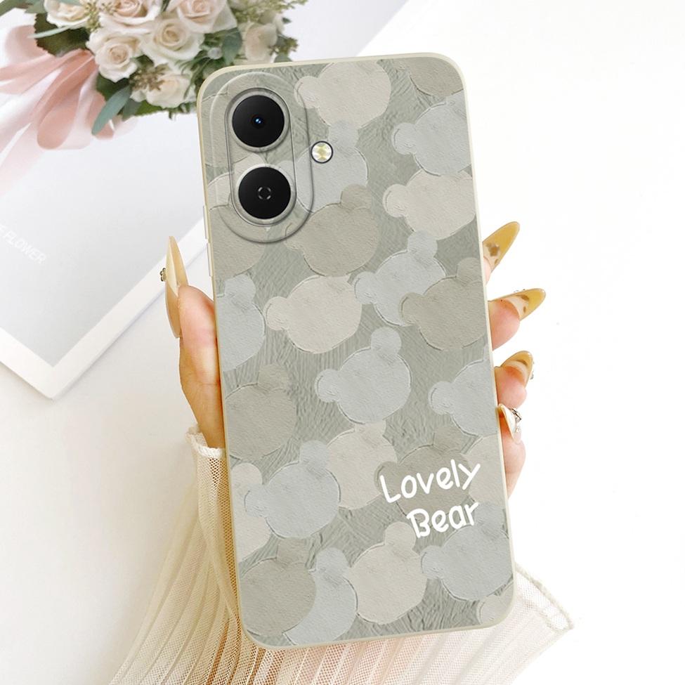 Чехол для Tecno KM4 Чехол для Tecno Spark Go 2 Роскошный Модный Милый Мультяшный Забавный Расписной Силиконовый Чехол для Телефона