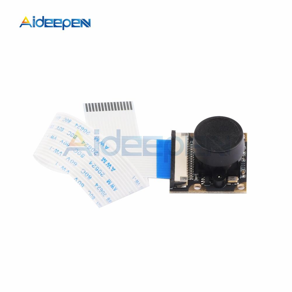 for Raspberry Pi 4 Camera Video Module 5 Megapixels 1080p Sensor OV5647 Webcam for Raspberry Pi 3/4 65 130 160 222 Degree 3.6MM