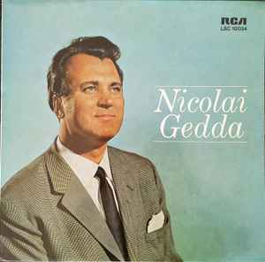 LP Record NICOLAI GEDDA NILS GREVILLIUS STO Land du vlsignade LSC10034 RCA VICTOR Sweden Classical Used