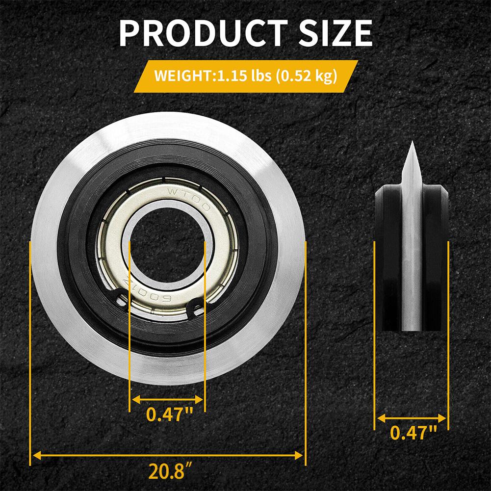 Стриппер медной проволоки нося резцы стального кабеля высокую точность