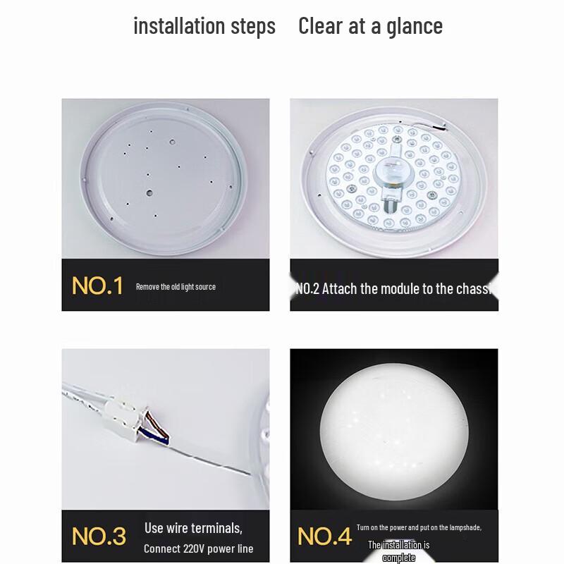 NVC LED Ceiling Light Replacement Module