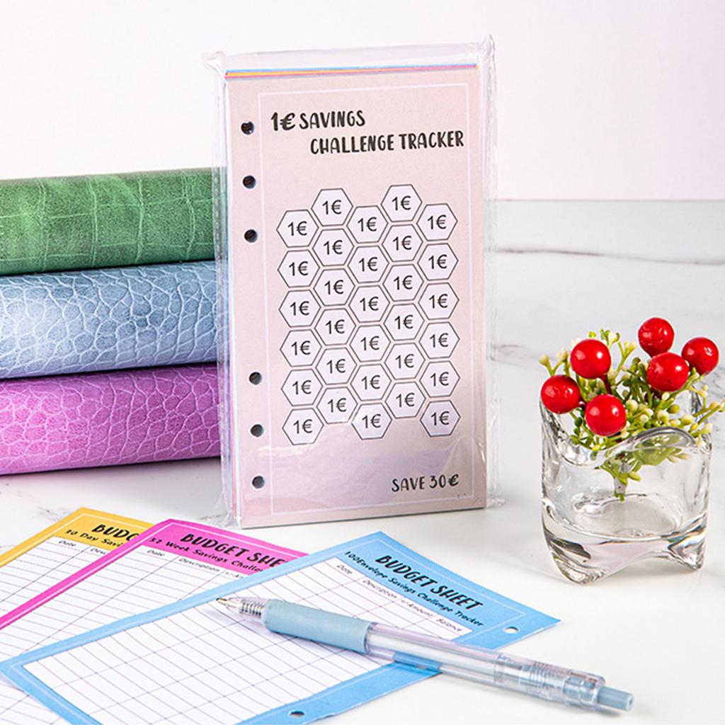 48 Sheets Envelopes Save Money A6 52 Weeks Save Challenge Envelopes Saving Challenge Euros USD Envelopes for Adults