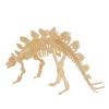 6Pcs/Set Dinosaur Skeleton 3D Puzzles Model Assorted Figurines DIY Assembly Simulation Dino Mammoth Bones Decoration Toy