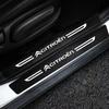 Наклейка на порог автомобиля из углеродного волокна Защитная пленка для Citroen DS SPIRIT DS4 DS7 C3 C3 C4 C2 C5 C1 Berlingo Jumper Picasso Логотип