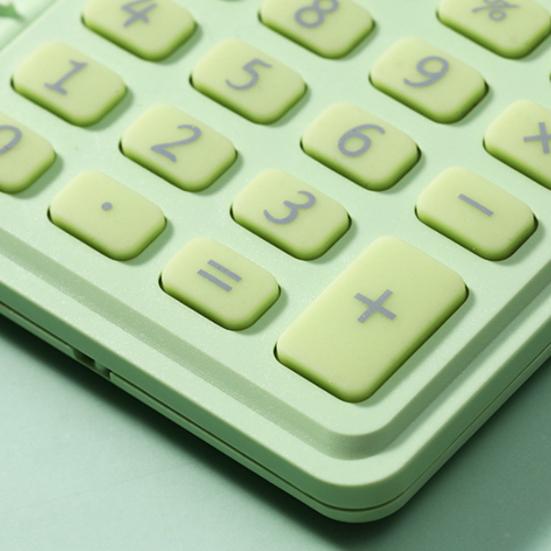 Мини-калькулятор с откидной крышкой, 8 разрядов, большие кнопки, большой ЖК-дисплей, батарейка