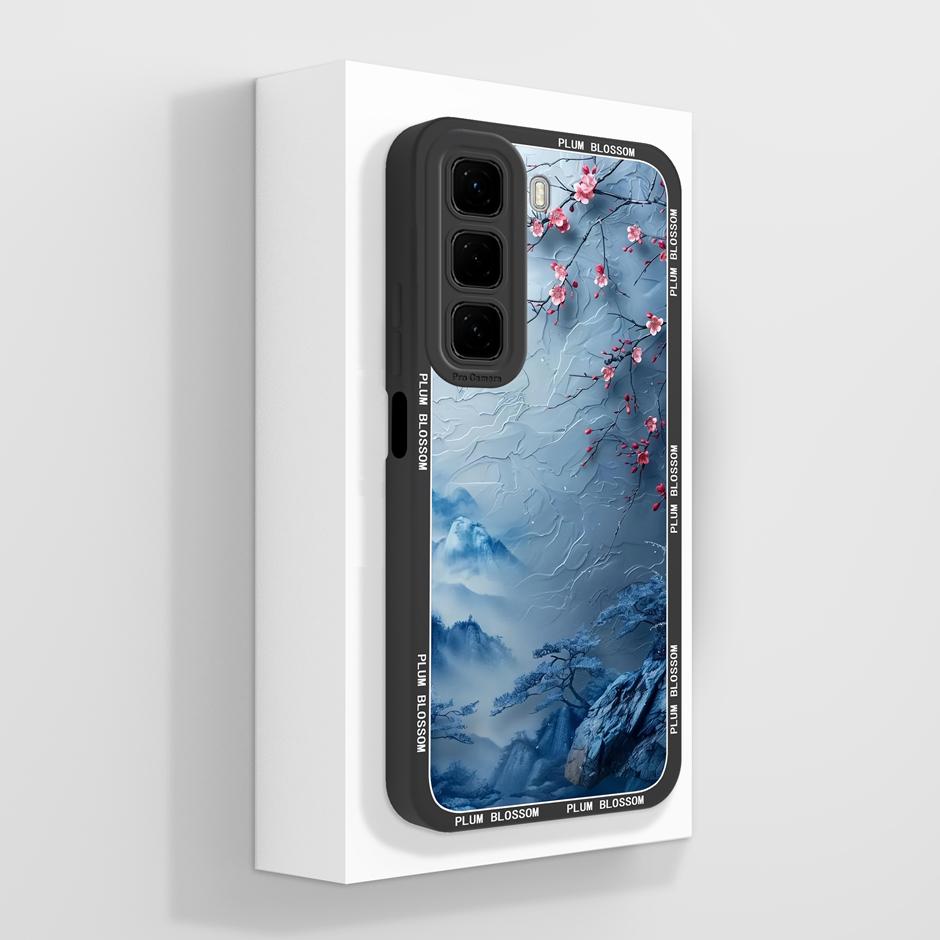 Для Infinix Hot50 50i 50Pro 50Pro+ Чехол Милый Кот Панда Защита от Падений Уникальная Крышка для Телефона Для Infinix Hot 50 Pro Plus 50i Capa
