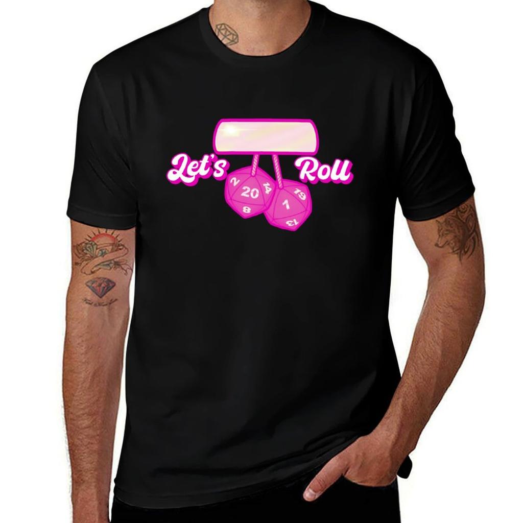 Lets Roll (Hot Pink Version) TShirt Basic Comfort Fit TShirt for Unisex