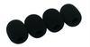 Microphone Sponge Microphone Windshield Video Shooting Microphone Windshield Large Set of 4 Black [GONKISS] On-Camera