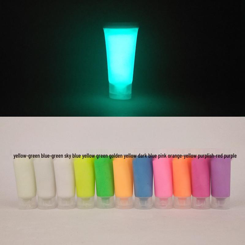 15 г Светящаяся флуоресцентная краска для тела, ручной росписи, для вечеринок в ночных клубах, дней рождений и Хэллоуина