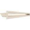 Vent Cover LUFT 6x60 Cream Slim