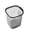 Luxury Transparent Trash Can Plastic Dustbin Reusable Trash Basket  Toilet